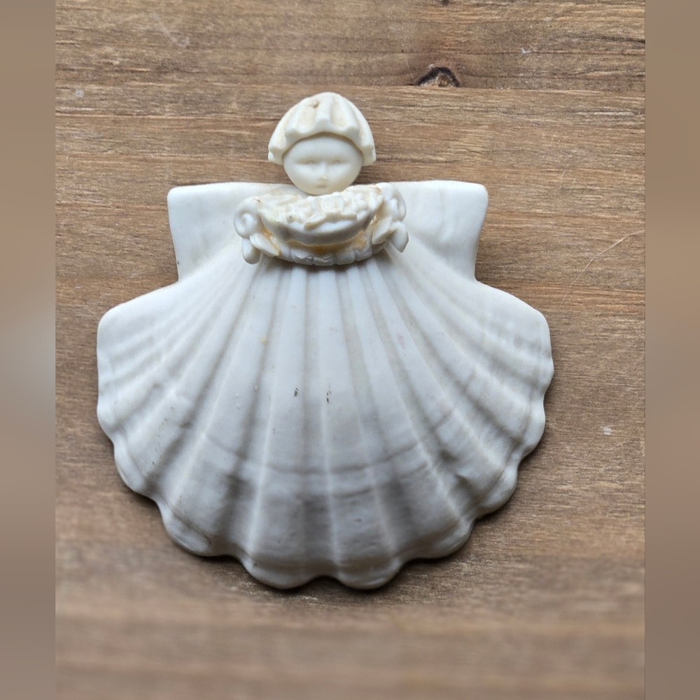 Elegant White Angel Figurine